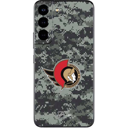 NHL Ottawa Senators Camo Galaxy S22 Skin